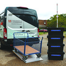 Image of van and moving trolley