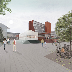 Visual of Stirling building restoration by BDP