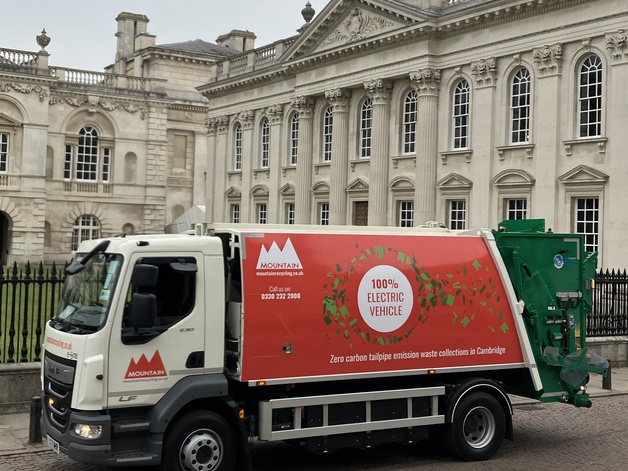 Mountain Recycling truck