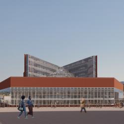 Stirling Building visual. Photo credit BDP
